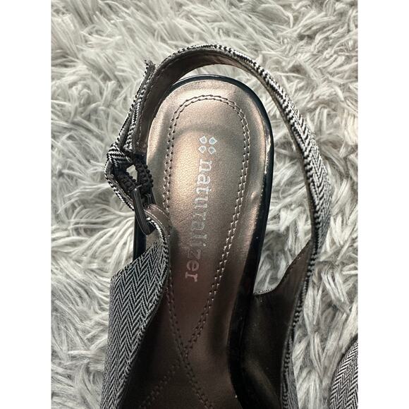 Naturalizer Slingback Kitten Heels Women's Size 7 Barker - Picture 4 of 4